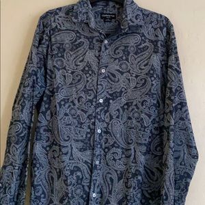 Paisley button down